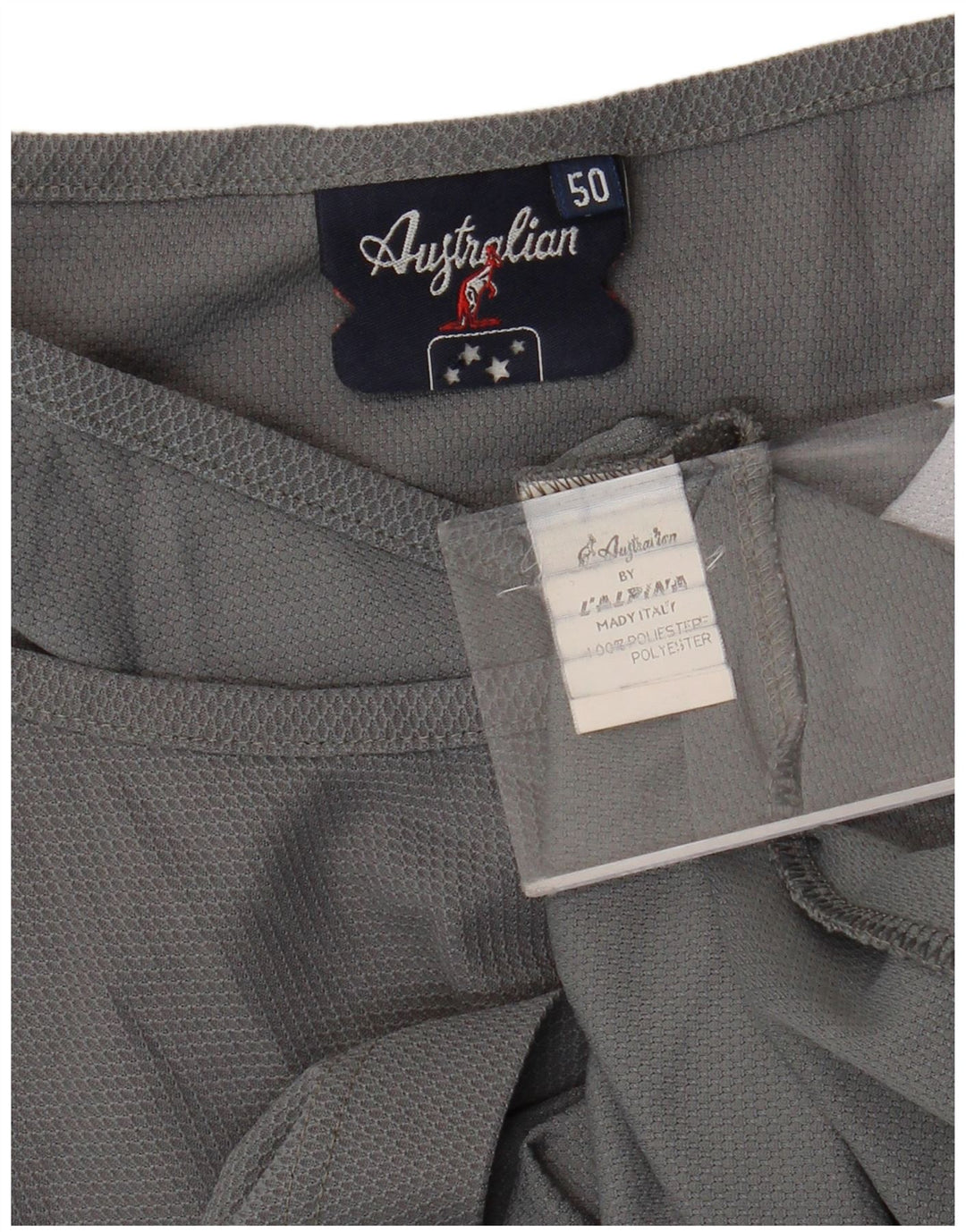AUSTRALIAN L'ALPINA Herrevest Top IT 50 Medium Grey Colourblock Polyester
