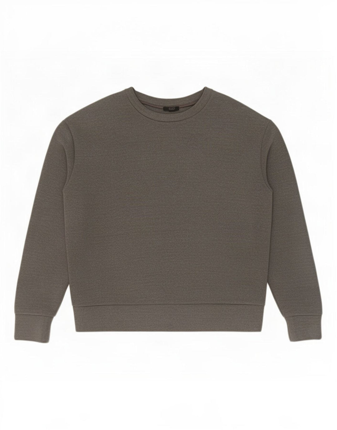 Cos Herre Sweatshirt Jumper Medium Grey Flecked Polyester