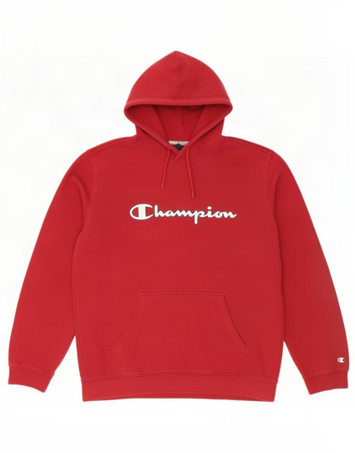 Champion Herre grafisk hættetrøje Jumper XL Rød