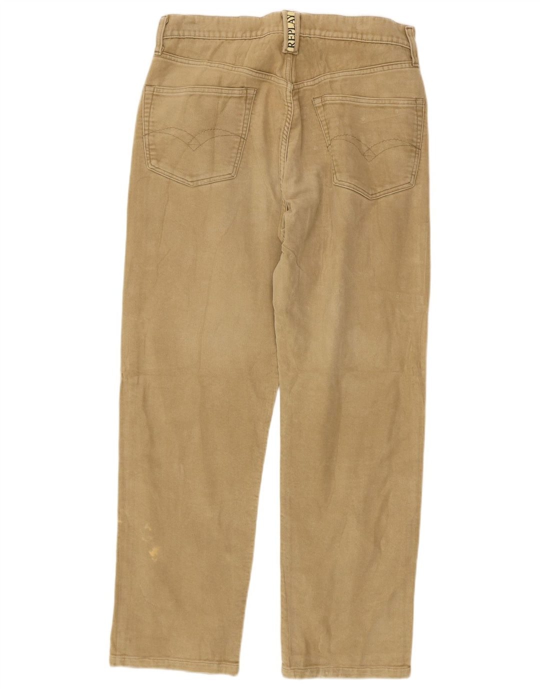 Replay Straight Casual Bukser til mænd W33 L29 Beige