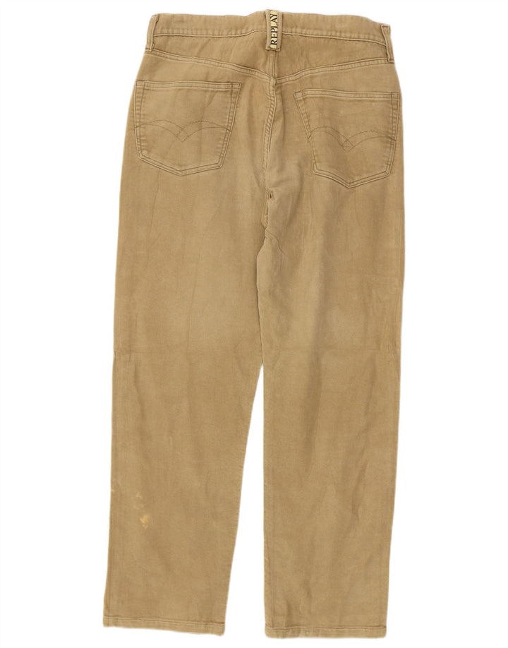 Replay Straight Casual Bukser til mænd W33 L29 Beige