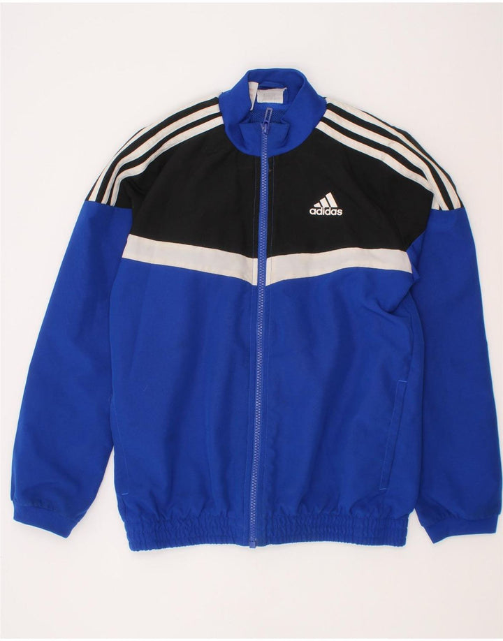 Adidas Træningsdragt Topjakke til drenge 9-10 år Blå Colourblock Polyester