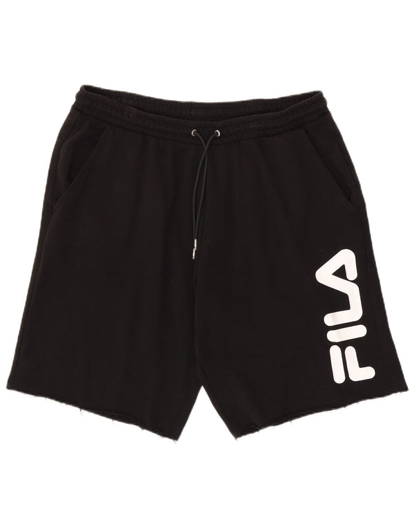 FILA Herre grafiske sportsshorts 2XL Sort