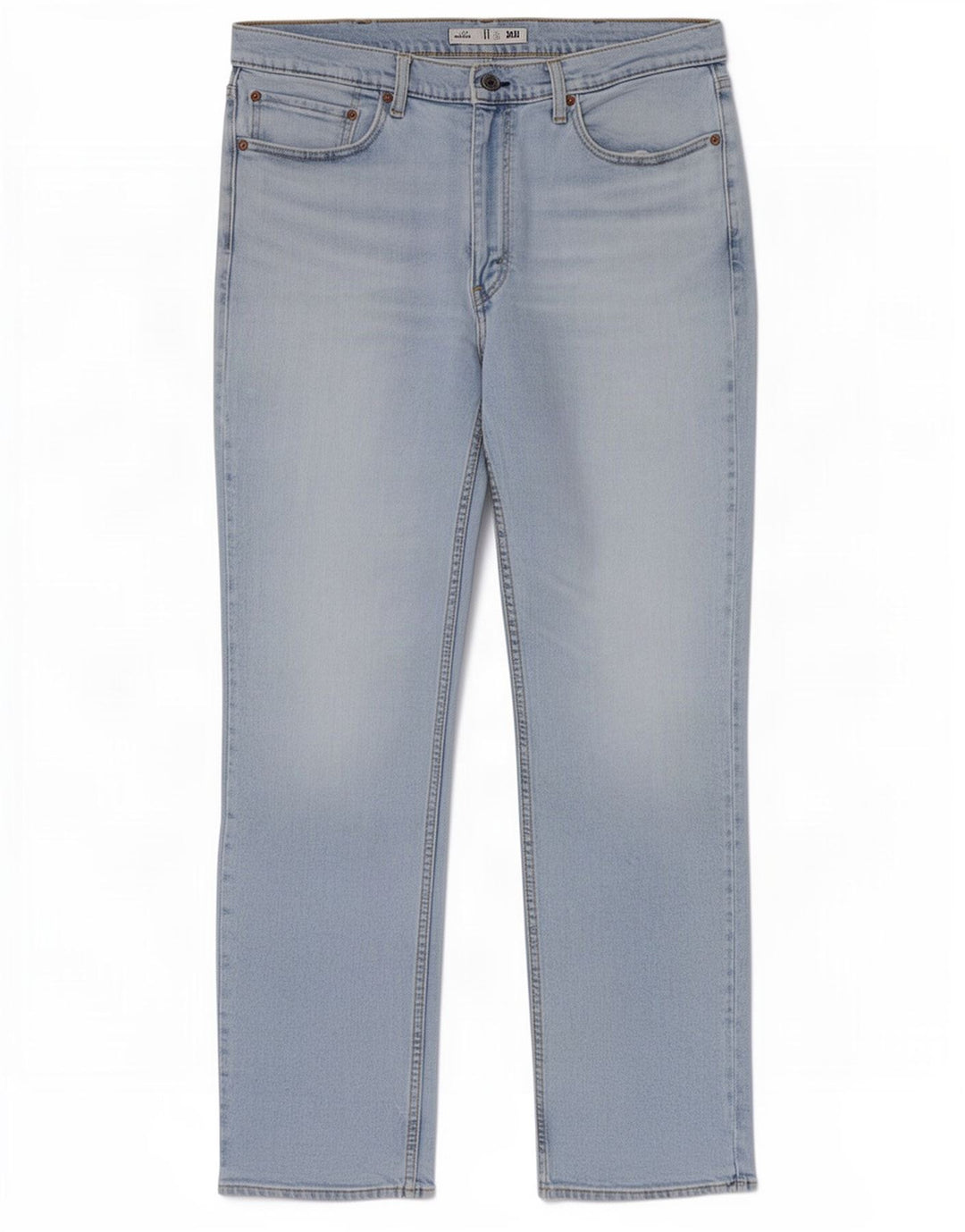 Levi's Herre 514 Straight Jeans W38 L32 Blå Bomuld