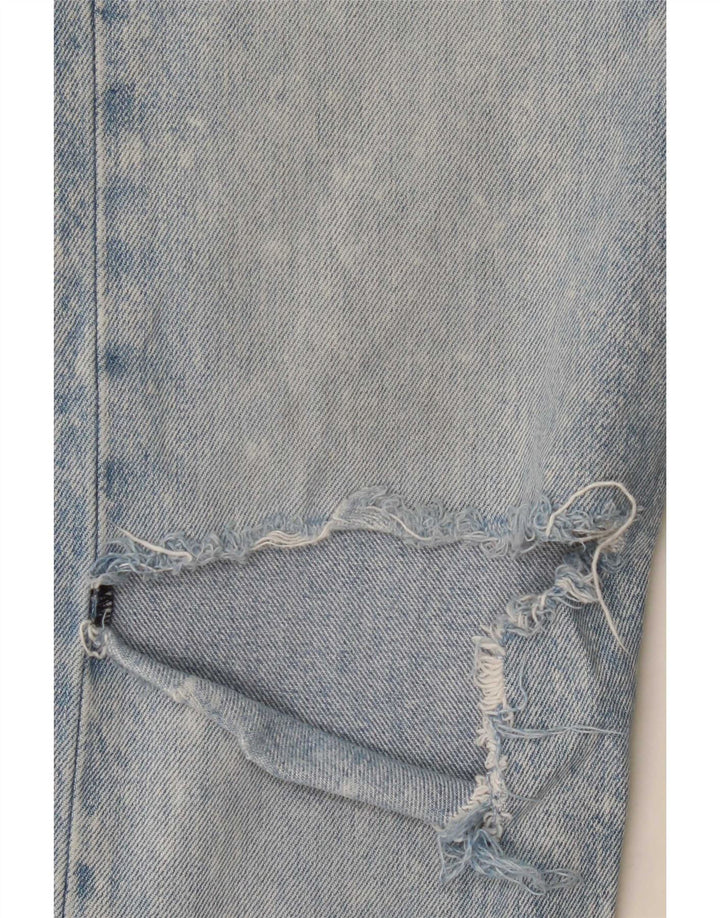 Levi's herre 501 CT distressed straight jeans W32 L32 blå bomuld
