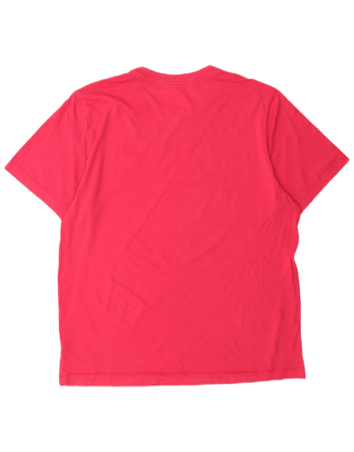 Nike Dame T-Shirt Top Stor Pink Bomuld