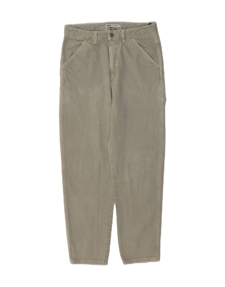 ZARA Mens Tapered Jeans EU 38 Small W30 L26 Grey Cotton Vintage Zara and Second-Hand Zara from Messina Hembry 