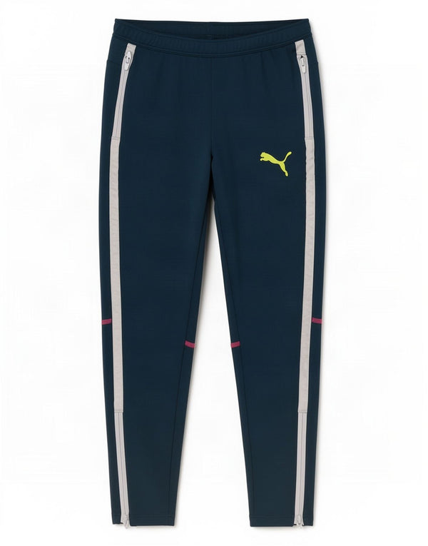 Puma piger træningsbukser 7-8 år marineblå polyester