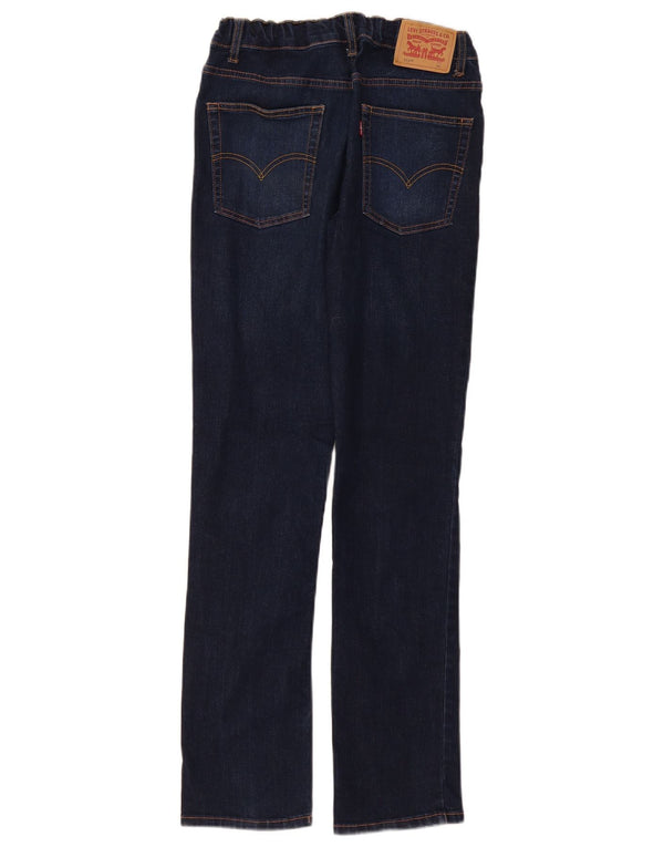Levi's Girls 512 Slim Tapered Jeans 15-16 år W28 L30 Marineblå Bomuld