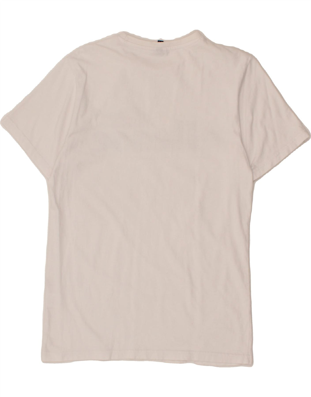ELLESSE Womens Graphic T-Shirt Top UK 8 Small White Cotton Vintage Ellesse and Second-Hand Ellesse from Messina Hembry 
