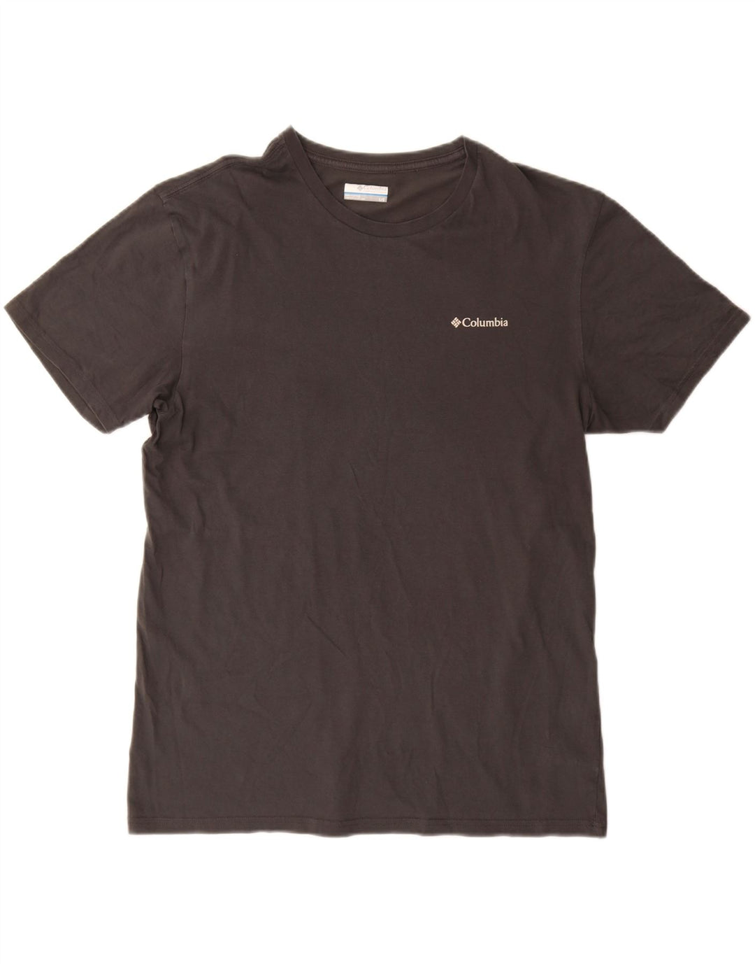 Columbia Herre Grafisk T-Shirt Top Stor Grå Bomuld