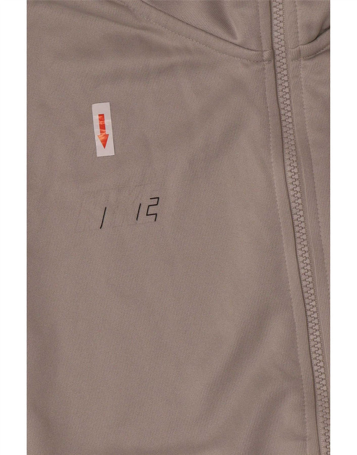 Nike træningsdragt til mænd, topjakke, mellemgrå Colourblock Polyester