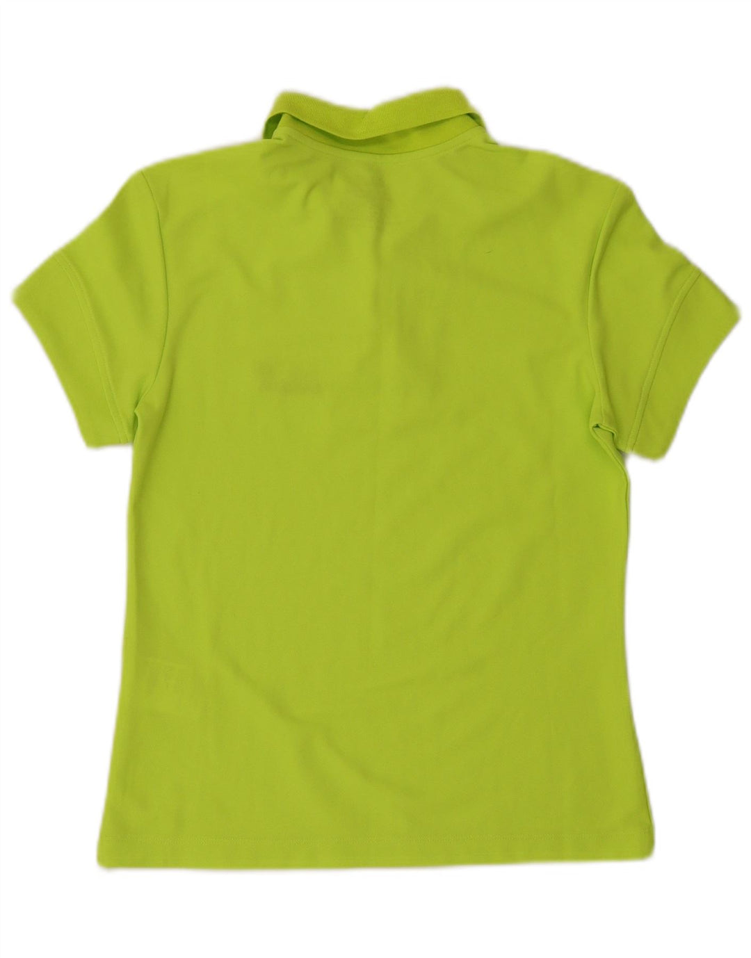JACK WOLFSKIN Dame Polo Shirt UK 10 Small Green Polyester