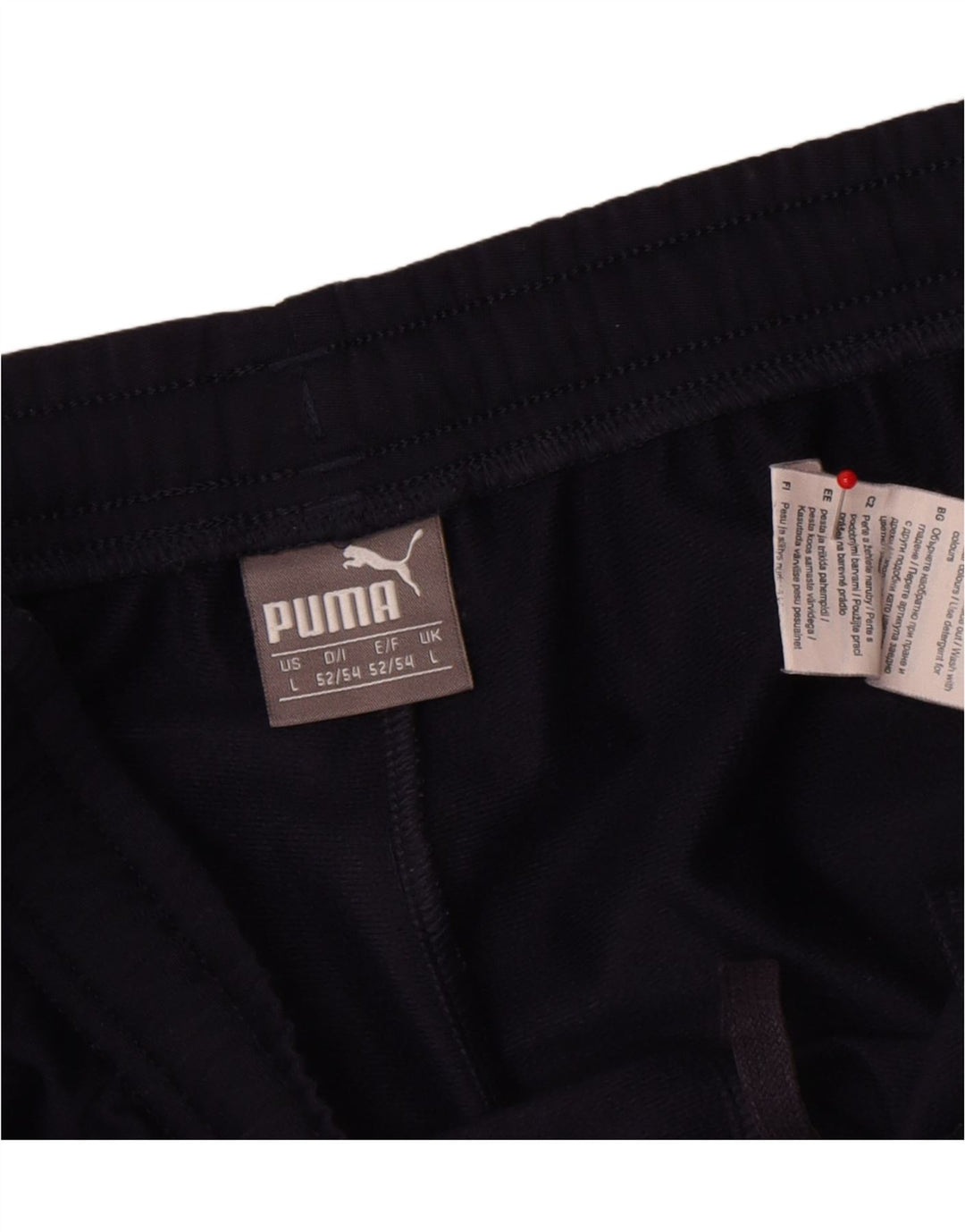 Puma Herre træningsdragt Bukser Joggers Large Navy Blue Polyester