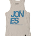 JACK & JONES Mens Core Graphic Vest Top Medium White Cotton Vintage Jack & Jones and Second-Hand Jack & Jones from Messina Hembry 