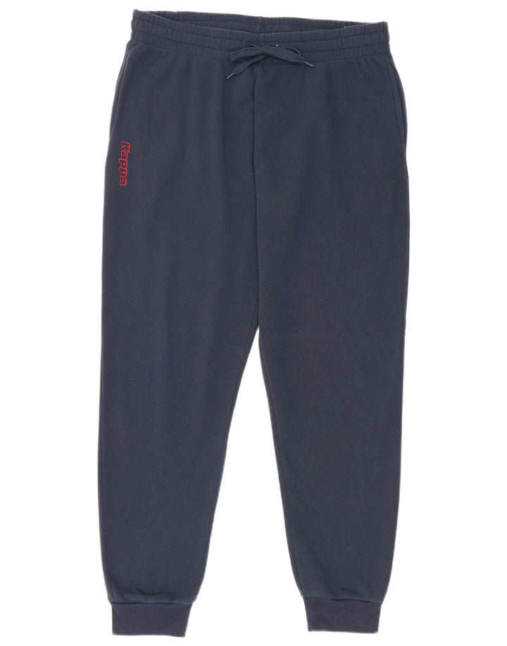 Kappa Herre træningsdragt Bukser Joggers 2XL Navy Blue Polyester