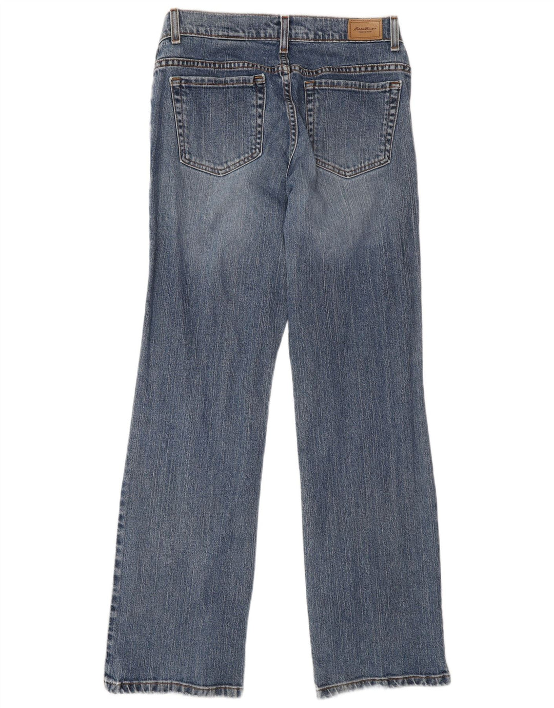 Eddie Bauer Dame Bootcut Jeans US 8 Medium W28 L32 Blå Bomuld