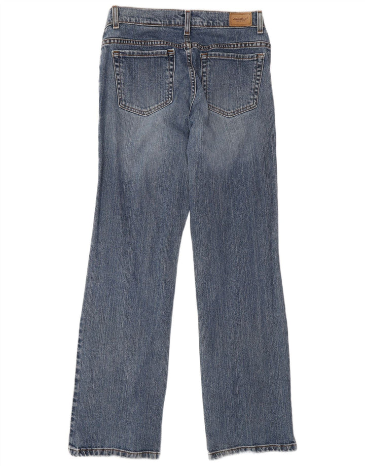 Eddie Bauer Dame Bootcut Jeans US 8 Medium W28 L32 Blå Bomuld