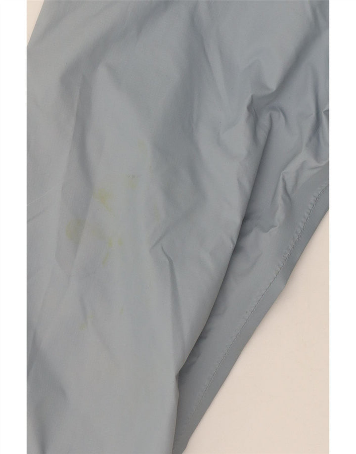 Berghaus Dame Hætte Oversized Regnjakke UK 10 Lille Blå Nylon