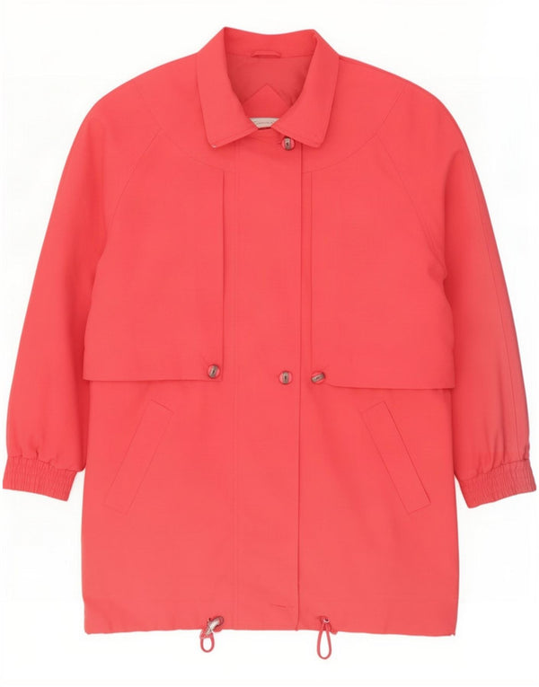 Majestic Womens Windbreaker Coat EU 40 Medium Pink