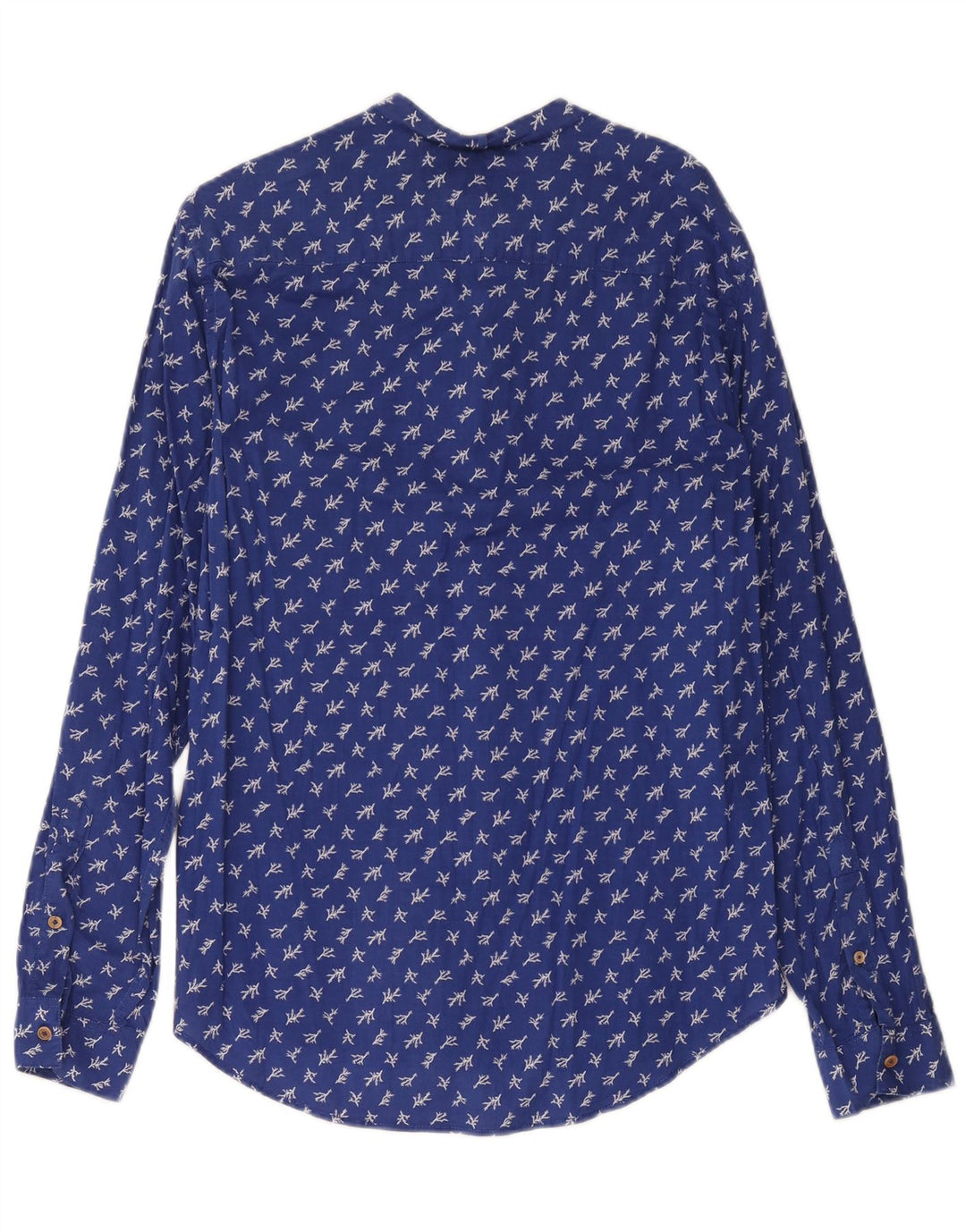 Benetton Herreskjorte XS Blue Floral