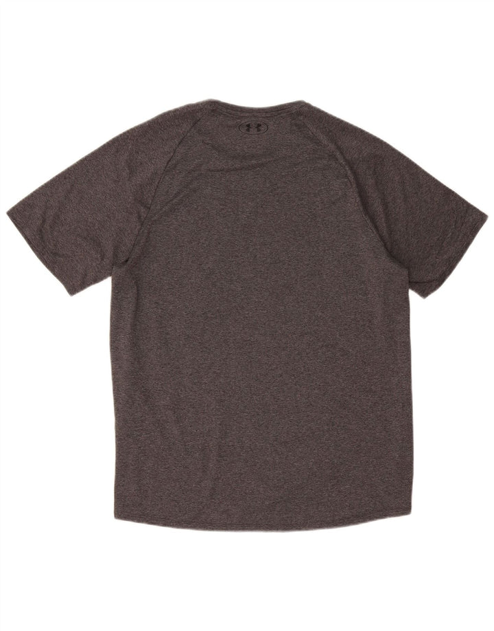 Under Armour Herre T-Shirt Top Stor Grå Flecked