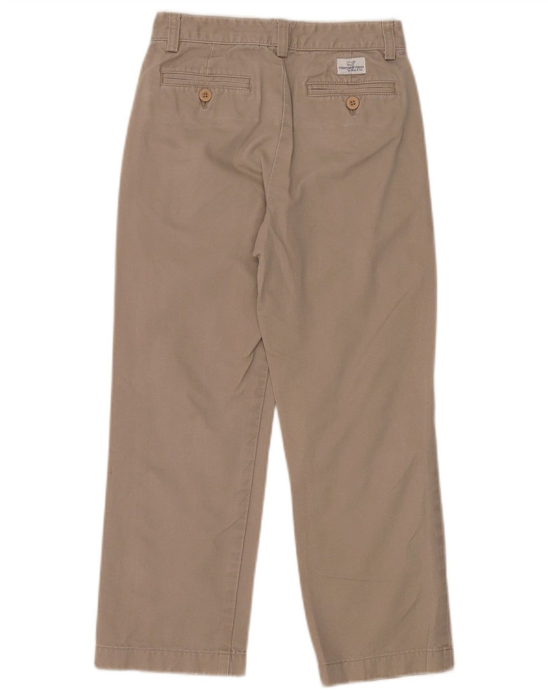 VINEYARD VINES Drenge Lige Chinobukser 7-8 år W24 L22 Beige Bomuld