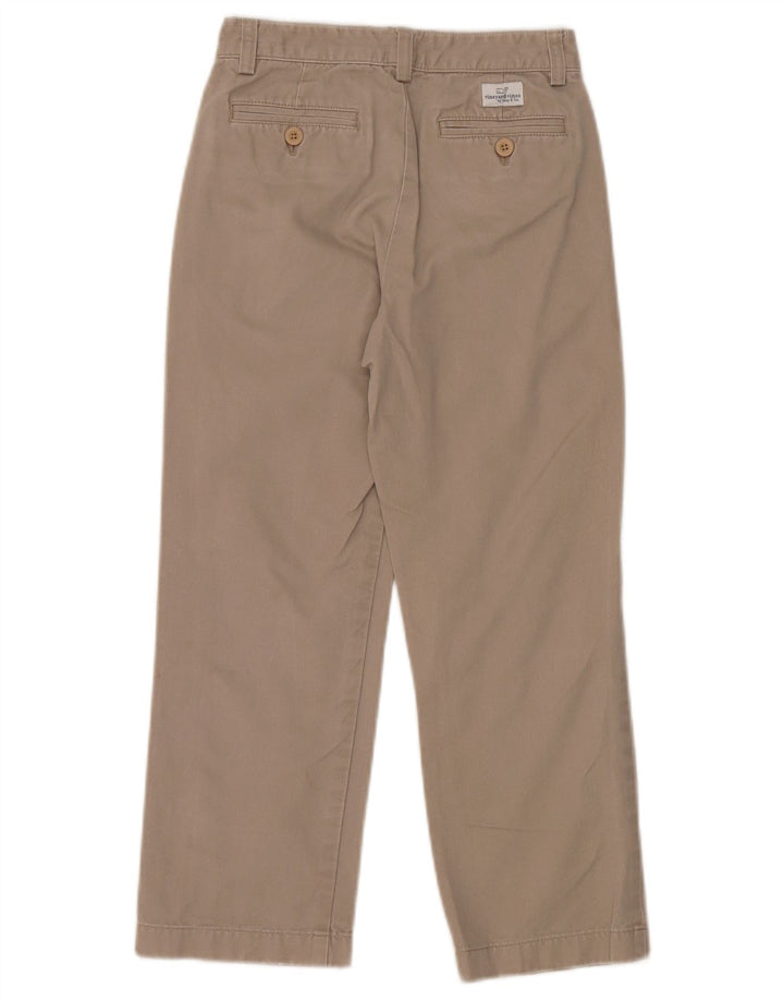 VINEYARD VINES Drenge Lige Chinobukser 7-8 år W24 L22 Beige Bomuld