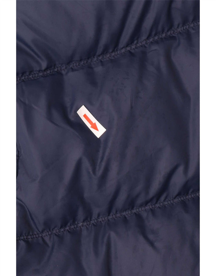 Tommy Hilfiger Herre polstret jakke UK 36 Small Navy Blue Polyester