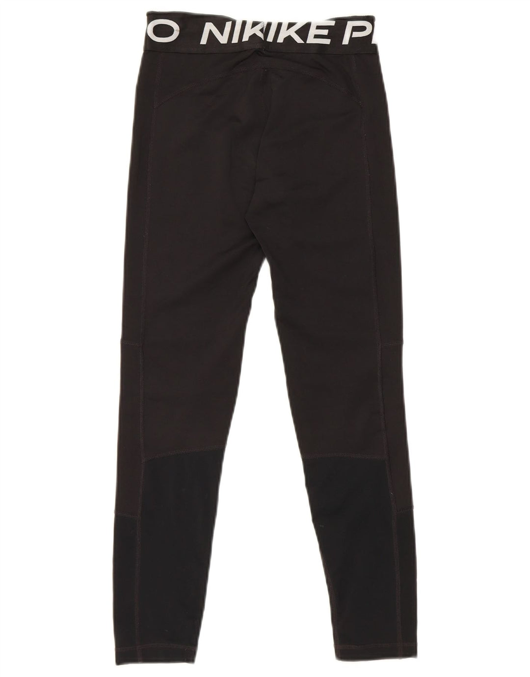 Nike Boys Dri Fit grafiske leggings 10-11 år Medium Sort Colourblock