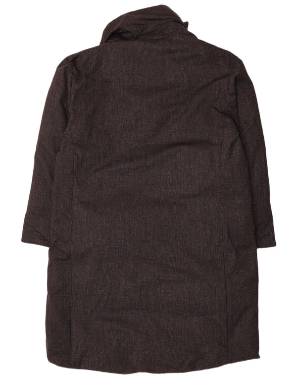 ZARA Polstret frakke til mænd UK 40 Stor sort polyester