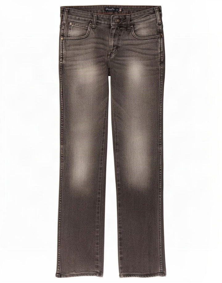 Wrangler Herre Skanders Straight Jeans W30 L30 Grå Bomuld