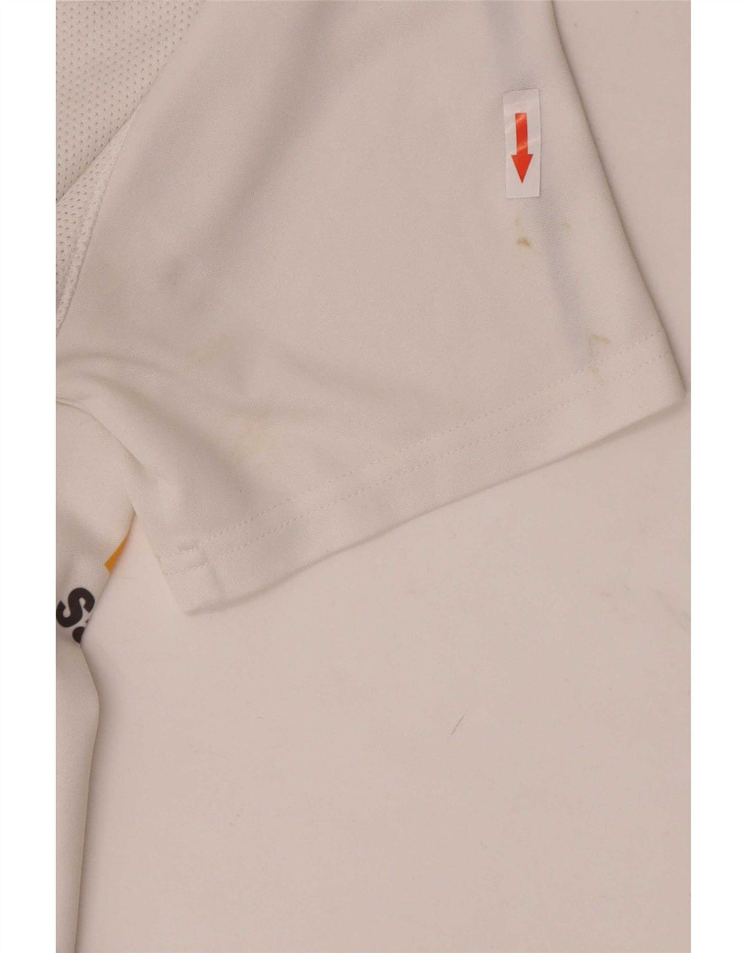 Nike grafisk t-shirt til mænd, medium hvid polyester sport