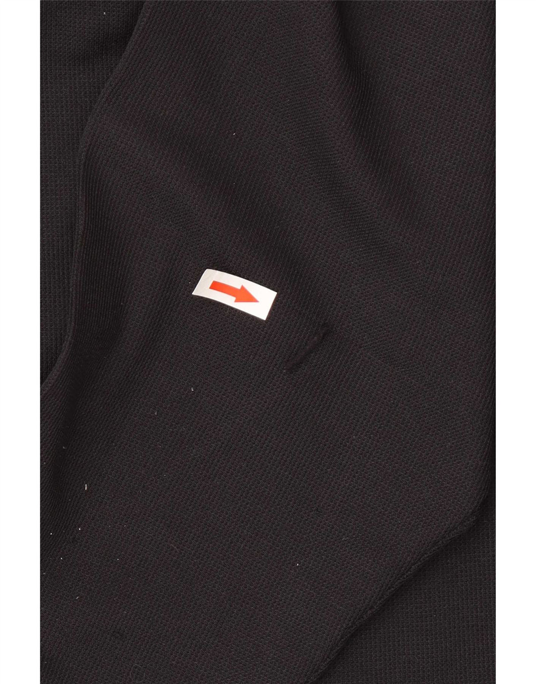 Jordan Herre Grafisk Top Langærmet UK 42/44 Stor Sort Polyester