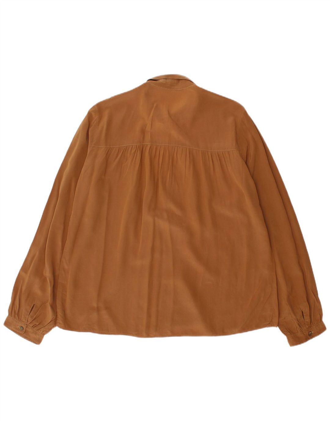 VINTAGE Dameskjorte UK 18 XL Brun