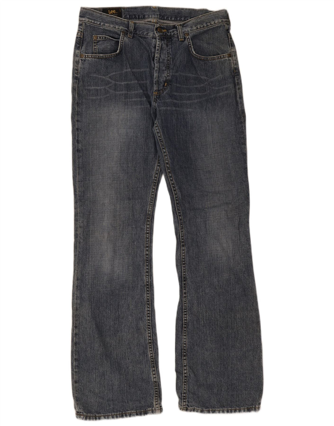 Lee Herre Denver Bootcut Jeans W34 L34 Marineblå Bomuld