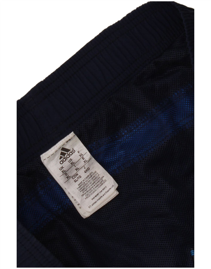 Adidas badeshorts til mænd XL marineblå nylon
