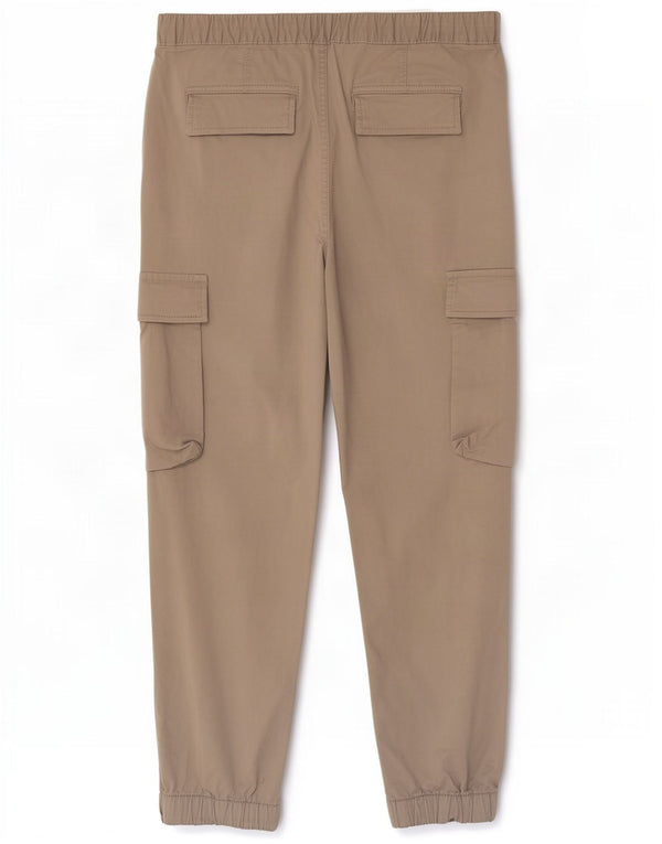 Zara Herre Joggers Cargo Bukser Medium W31 L26 Beige