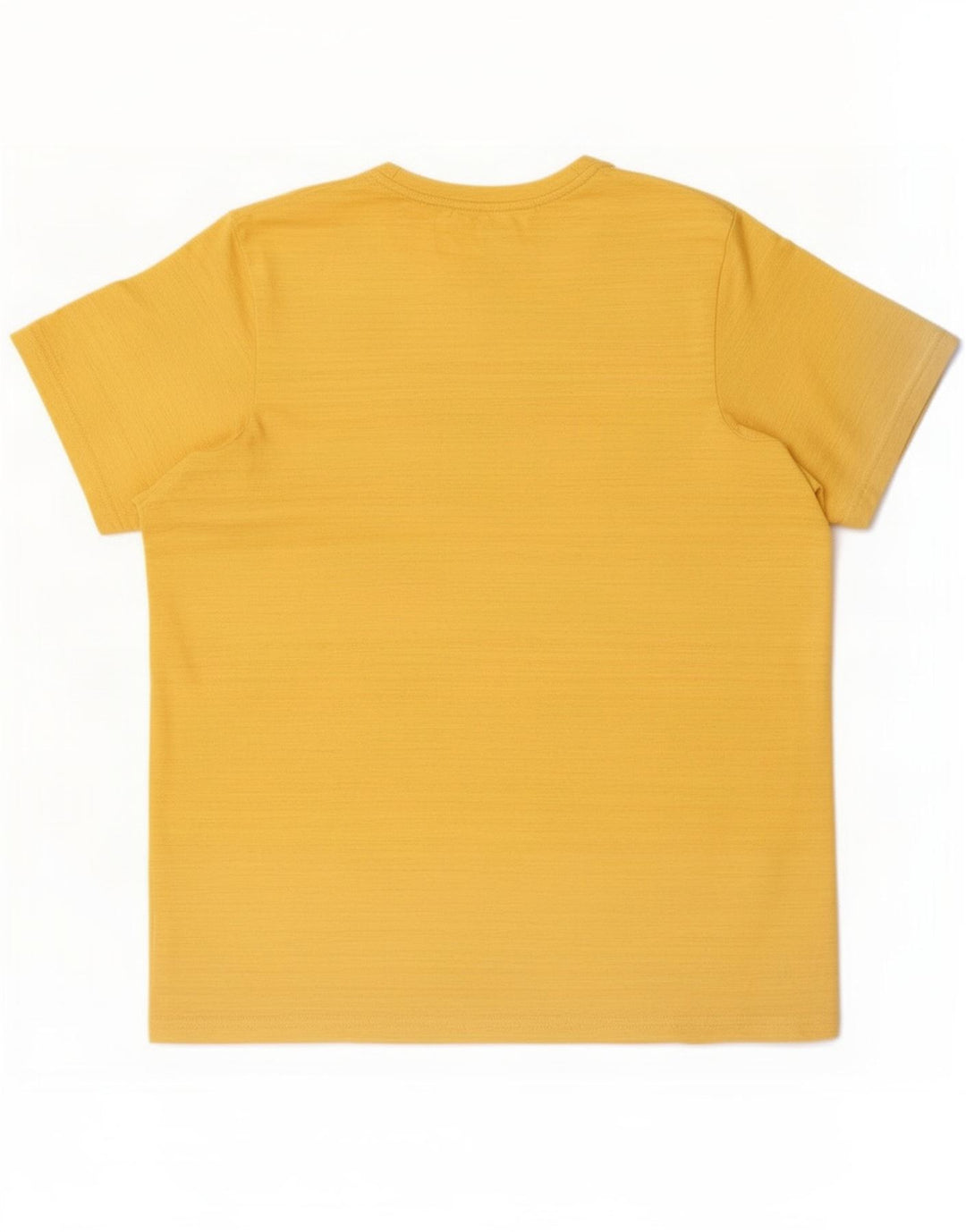Nike Herre Dri Fit Standard T-Shirt Top Lille Gul Polyester