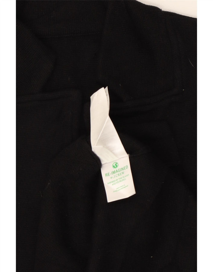 J. CREW Womens Cardigan Sweater UK 16 Large Black Cotton Vintage J. Crew and Second-Hand J. Crew from Messina Hembry 