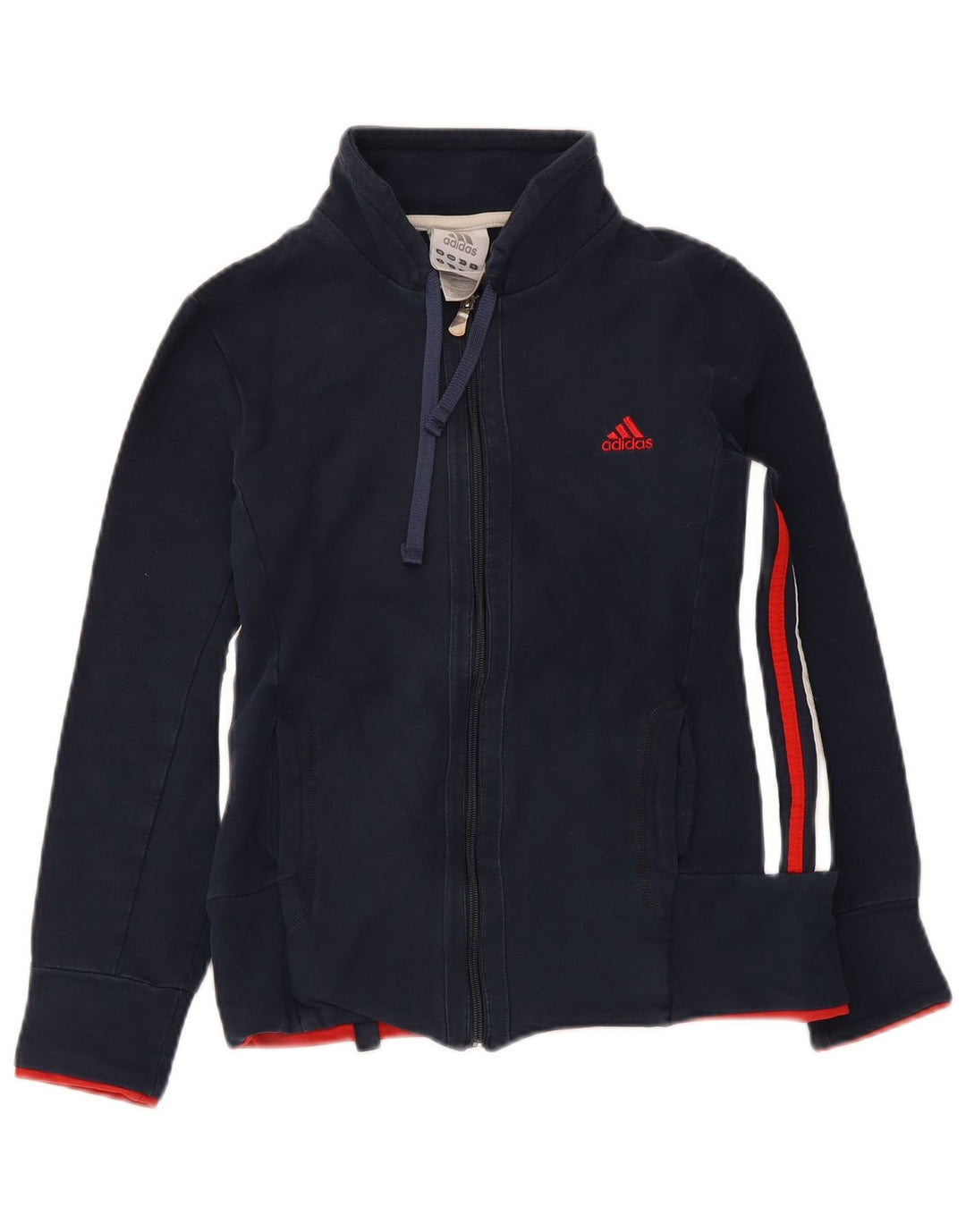 Adidas drenge Regular Fit træningsdragt topjakke 9-10 år Lille marineblå