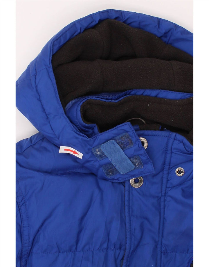 TIMBERLAND hættejakke til drenge 5-6 år blå polyester