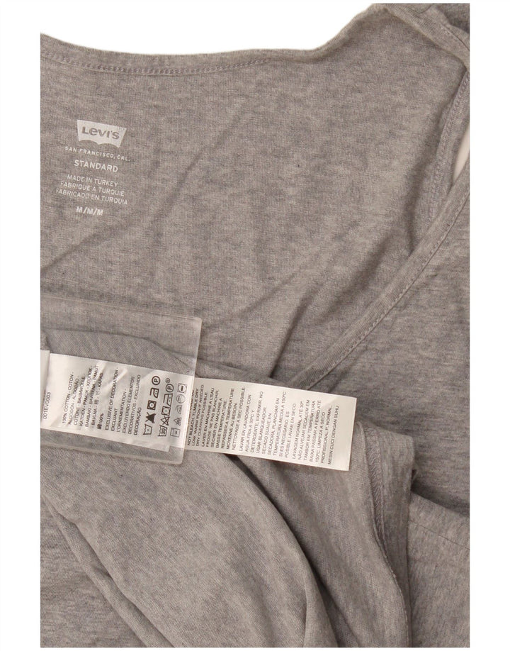 Levi's Herre Standard Vest Top Medium Grey Flecked Bomuld