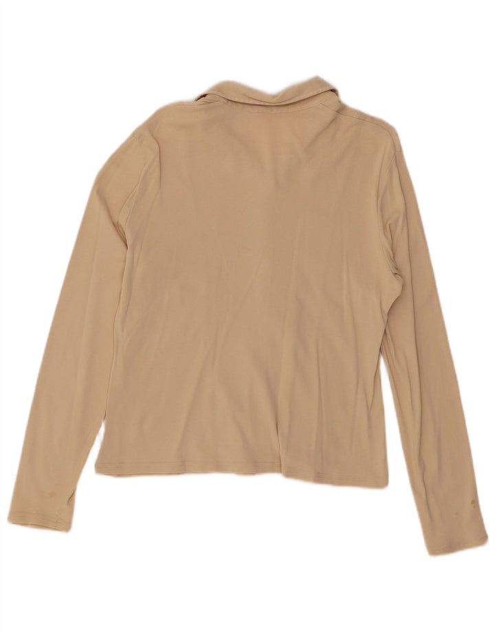 Marks & Spencer skjortebluse til kvinder UK 14 Medium Beige