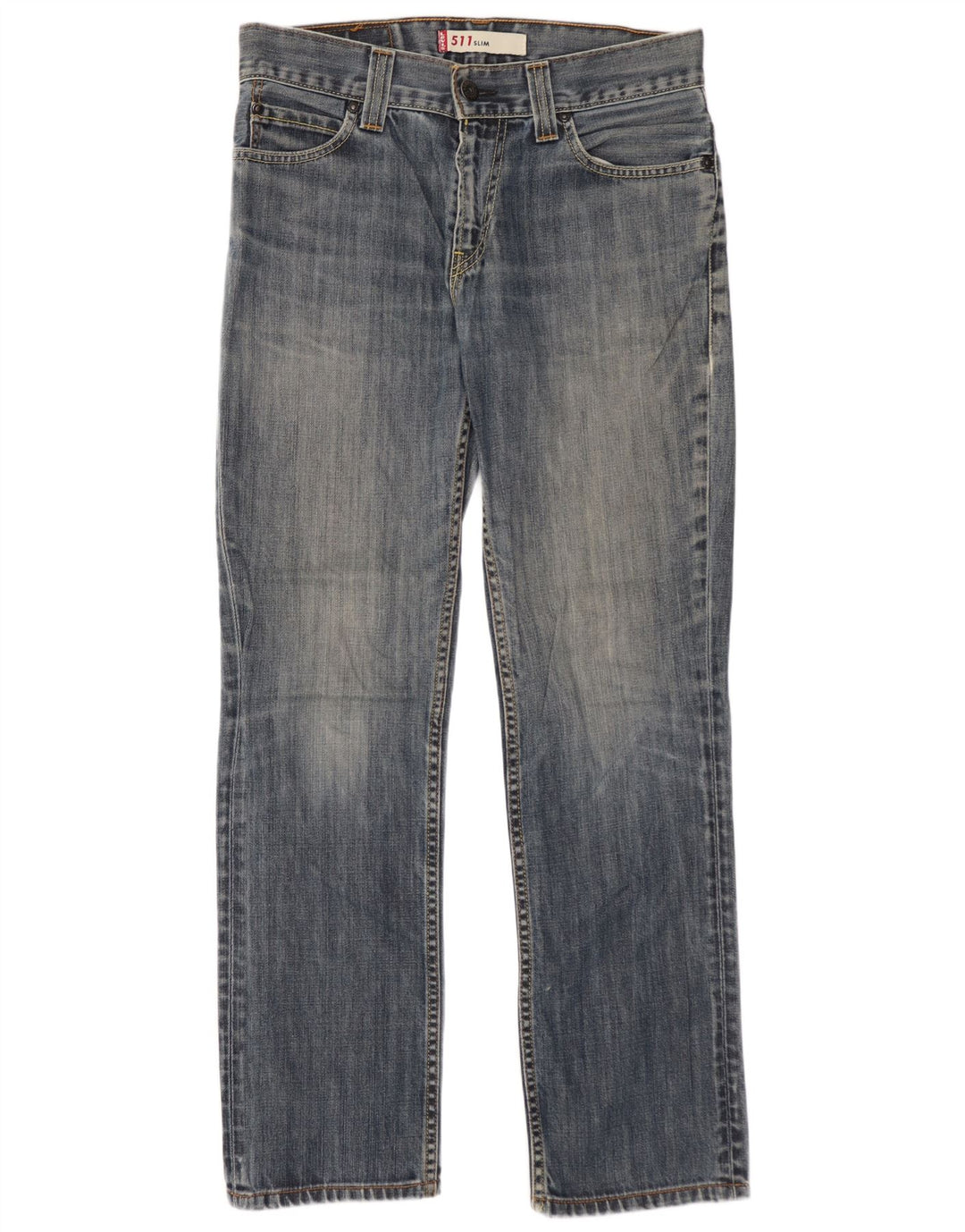 Levi's Herre 511 Slim Jeans W33 L34 Blå