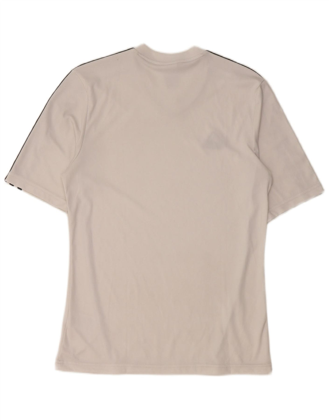 Adidas Herre Climalite T-Shirt Top Lille Hvid Polyester