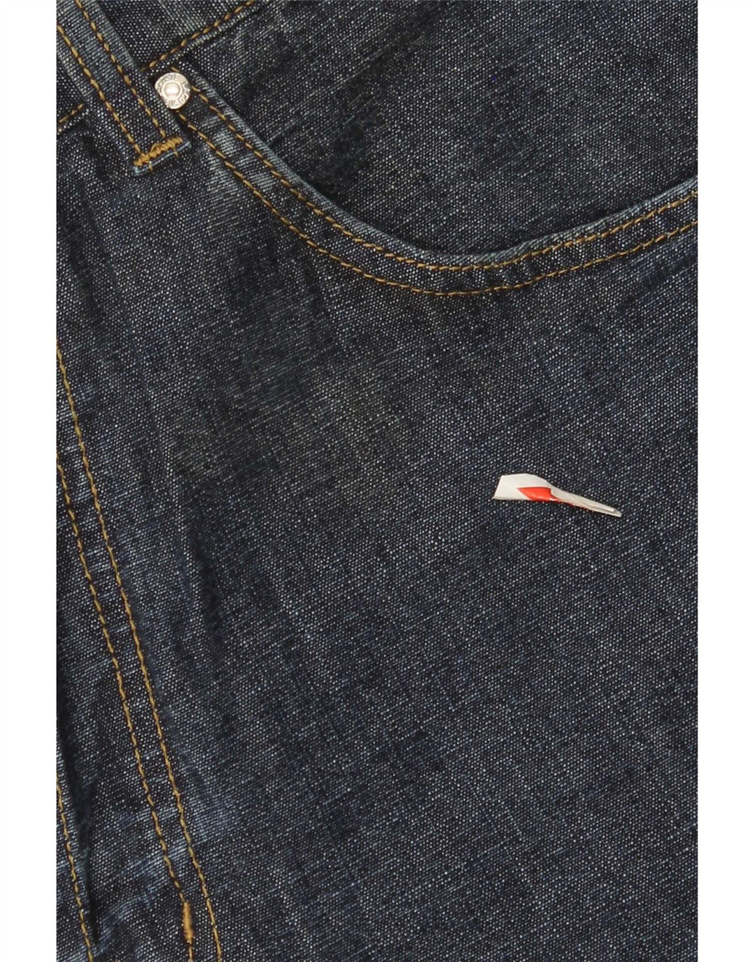 Lacoste Herre Straight Jeans Størrelse 42 Medium W32 L28 Marineblå Bomuld