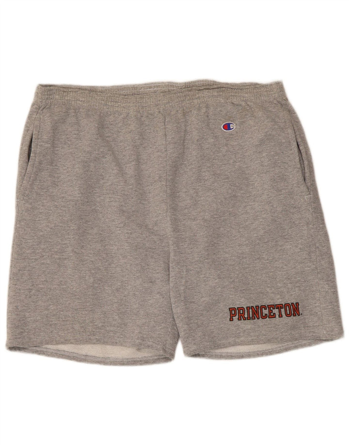 Champion Herre Princeton sportsshorts store grå bomuld