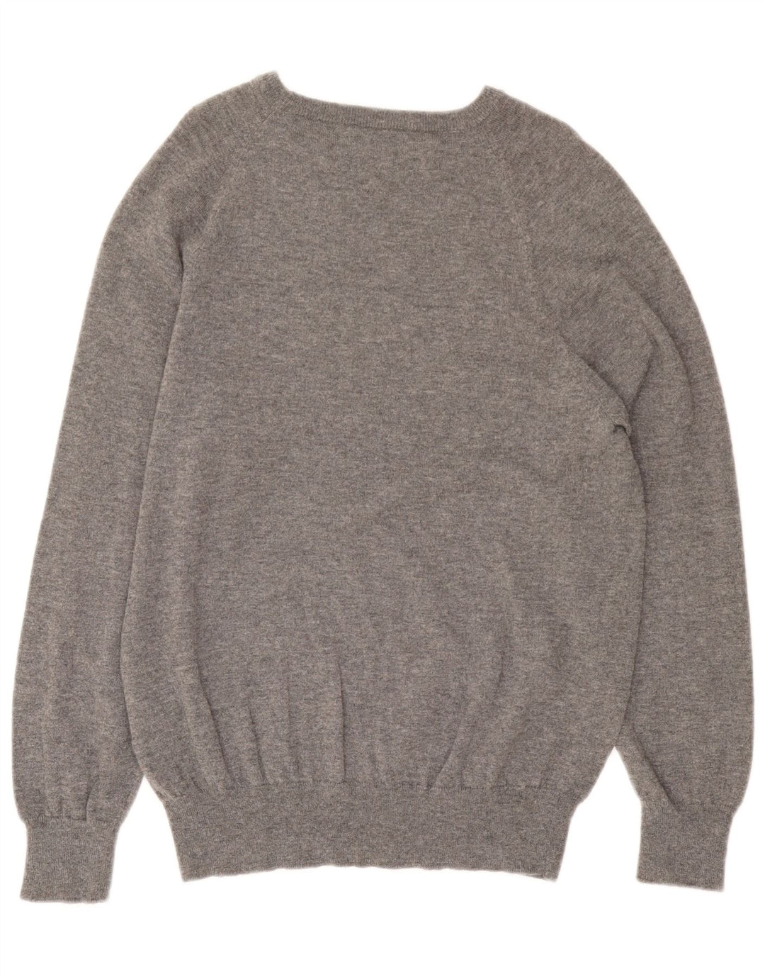 Kappa Herre Boat Neck Jumper Sweater Medium Grey Argyle/Diamond Wool