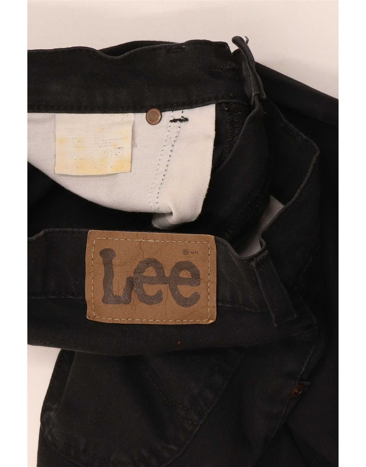 Lee Straight Jeans til mænd W20 L29 Sort